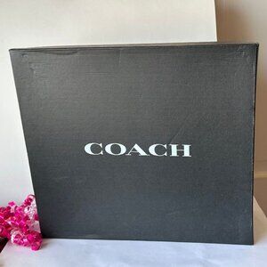 COACH SHOE BOX STORAGE 13" x 11.5" x 4.5"